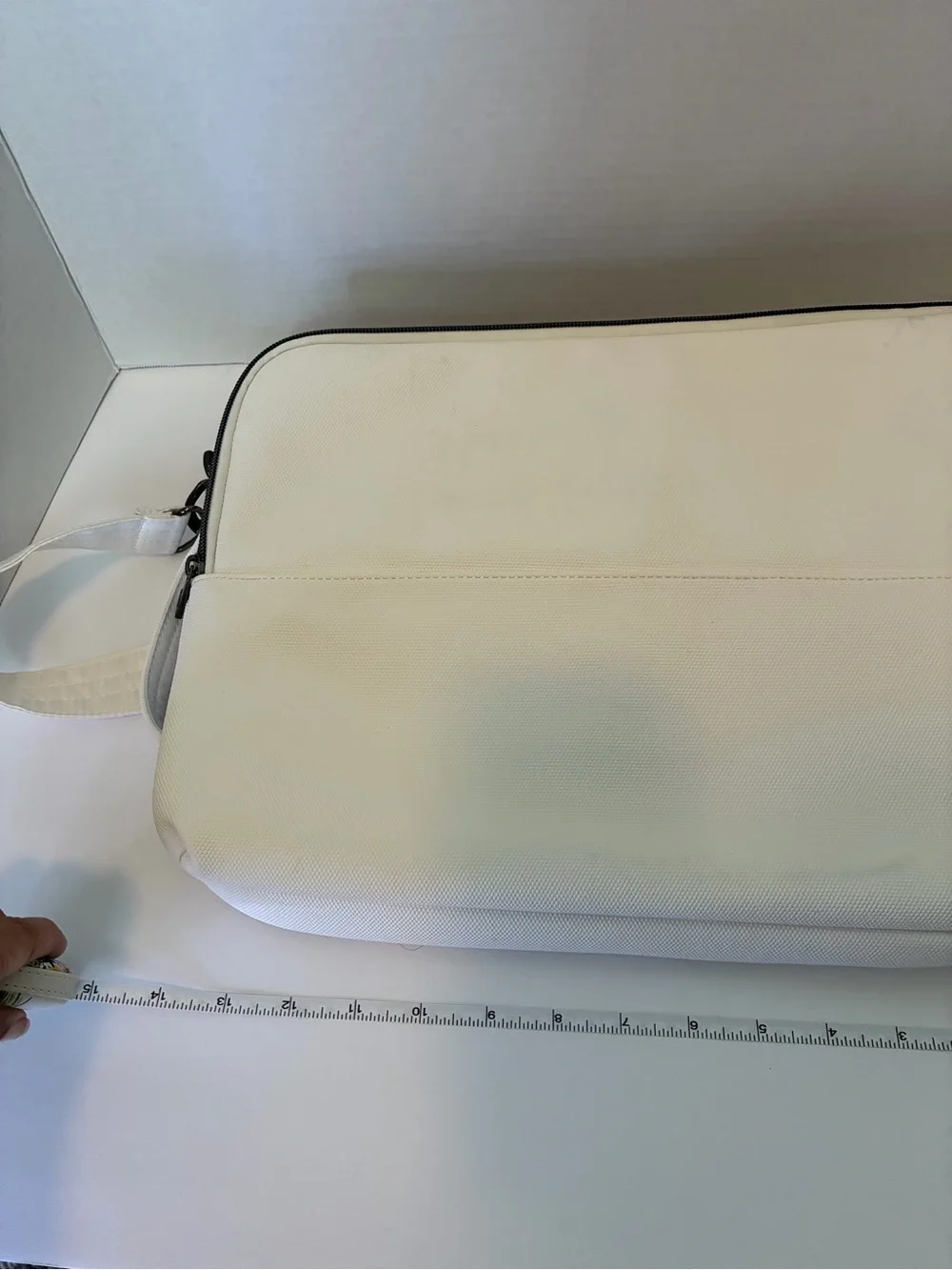 lug White Messenger Laptop Crossbody Bag